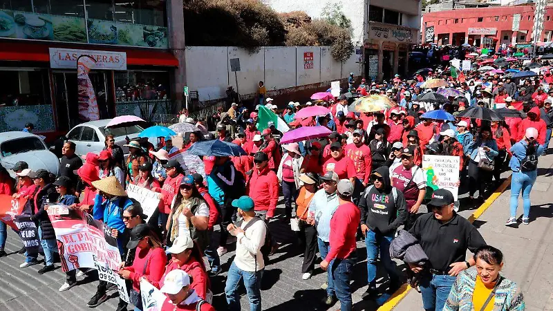 Mega marcha Zacatecas